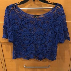 HP 🌼 Express lace crop top